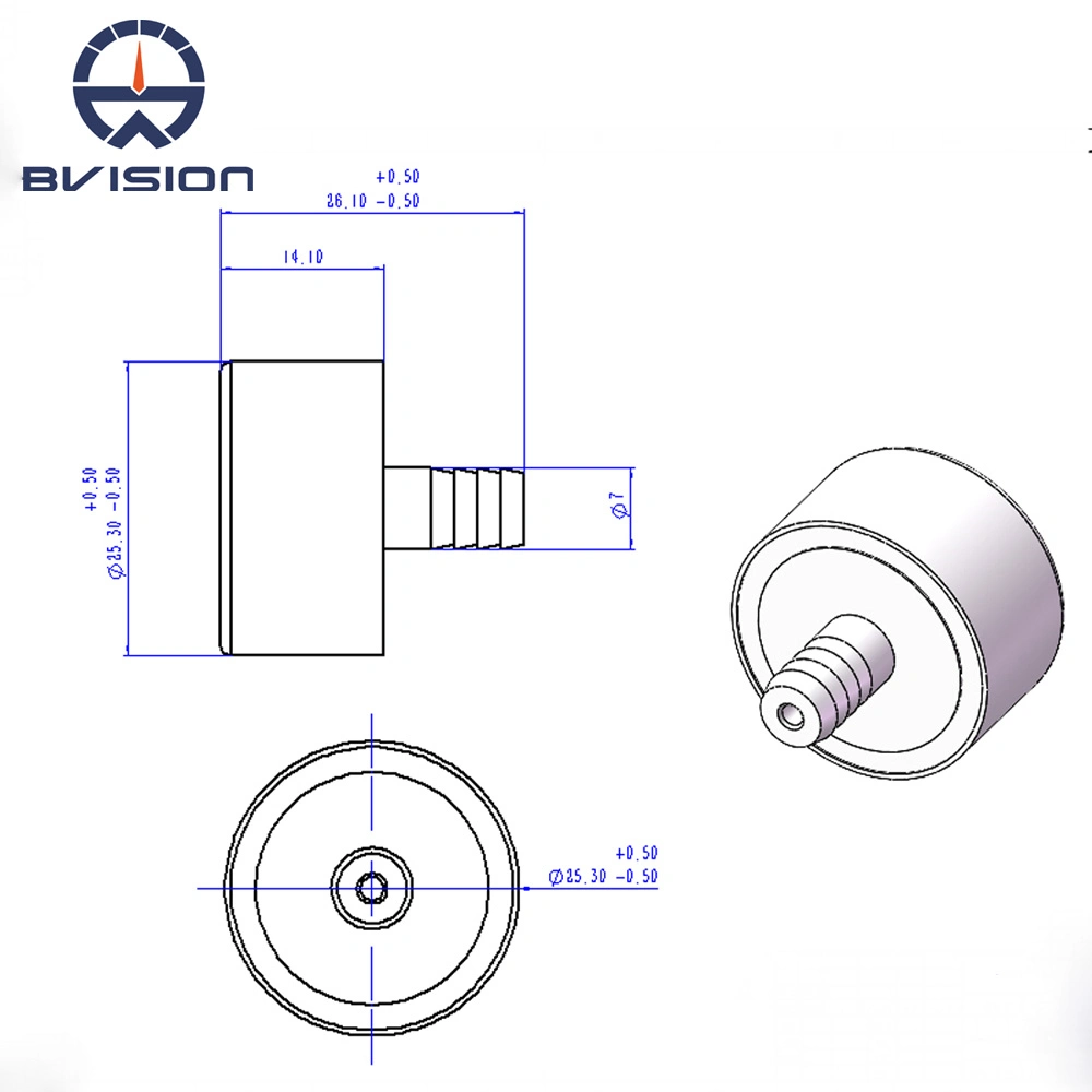 Y25 Y28 Y30 Mini Vacuum Pressure Gauge