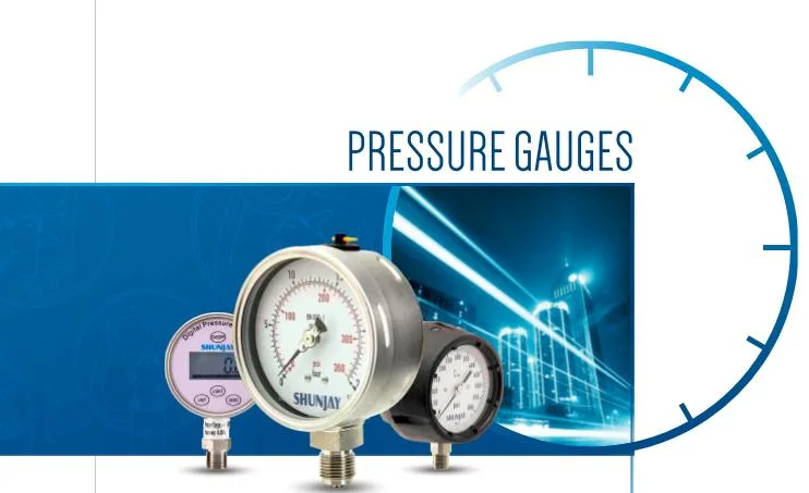 a Dry Pressure Gauge/Manoneter Commercial Pressure Gauge