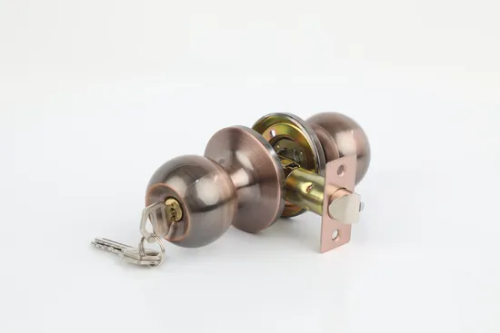 Nob e chiave Pomelli decorativi per porte in argento con chiavi Pomello in argento 588 Serratura Privacy Bagno Camera da letto Tulip Serrature per porte